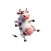 Dancing Cow Stickers