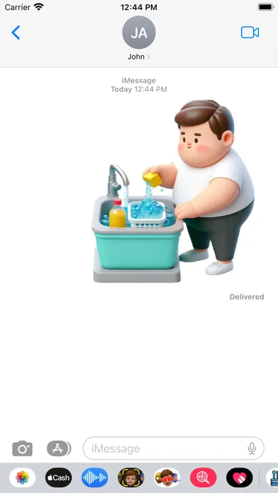 صور Dishwashing Stickers