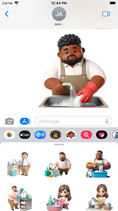 صور Dishwashing Stickers