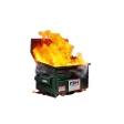 Dumpster Fire Stickers Dumpster Fire Stickers