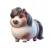 Fat Shetland Pony Stickers