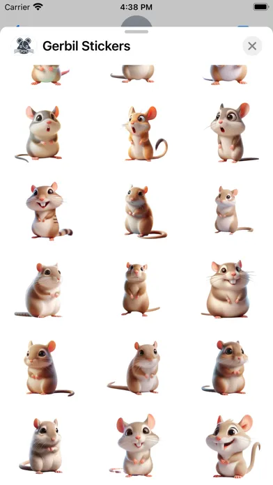 Скриншоты Gerbil Stickers