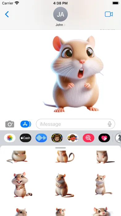 Скриншоты Gerbil Stickers