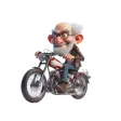 Grandad Biker Stickers Grandad Biker Stickers