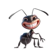 Happy Ant Stickers Happy Ant Stickers