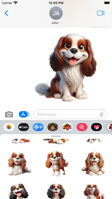 Happy King Charles Spaniel स्क्रीनशॉट
