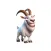 Happy Mountain Goat Stickers