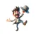 Hat Waving Stickers