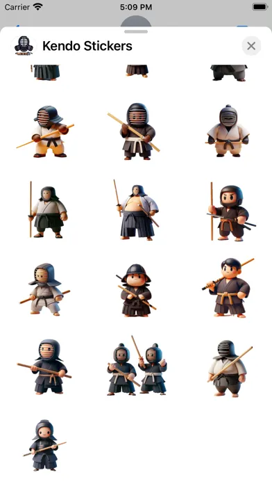 Kendo Stickers Screenshots