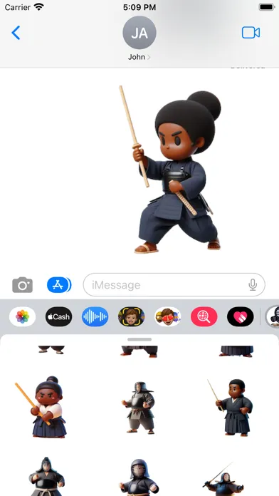 Kendo Stickers Screenshots