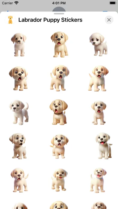 Labrador Puppy Stickers Screenshots