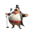 Opera Man Stickers Opera Man Stickers
