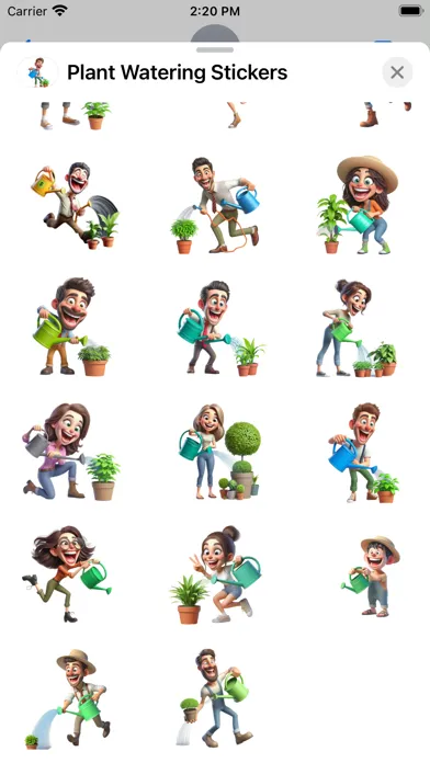 Plant Watering Stickers应用截图