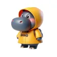 Raincoat Hippo Stickers Raincoat Hippo Stickers
