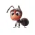 Sad Ant Stickers
