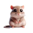 Sad Gerbil Stickers Sad Gerbil Stickers
