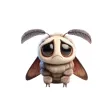 Sad Moth Stickers