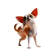 Scratching Chihuahua Stickers