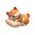 Sleeping Shiba Inu Stickers