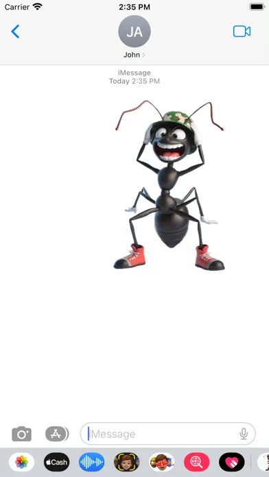 Screenshot di Soldier Ant Stickers