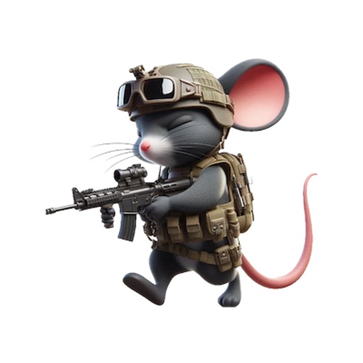 Special Forces Mouse Stickers