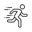 Sprinting Stickers Sprinting Stickers