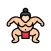 Sumo Wrestler Stickers