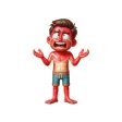 Sunburn Stickers