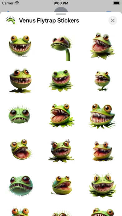 Venus Flytrap Stickers 스크린샷