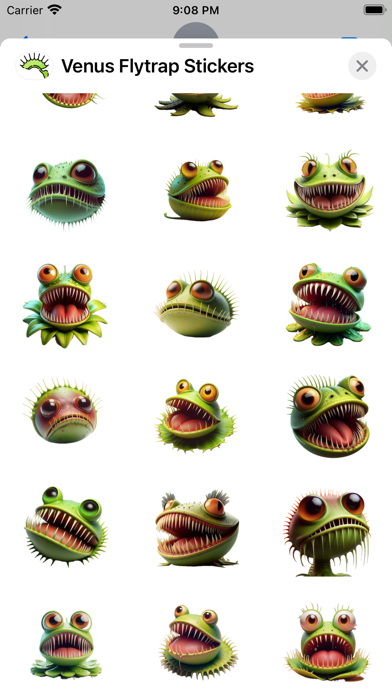 Ảnh chụp màn hình của Venus Flytrap Stickers