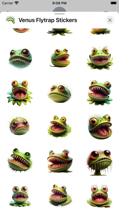 Venus Flytrap Stickers 스크린샷