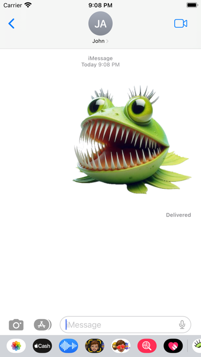 Ảnh chụp màn hình của Venus Flytrap Stickers