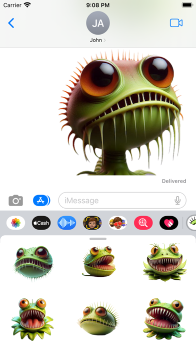 Ảnh chụp màn hình của Venus Flytrap Stickers