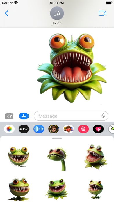 Ảnh chụp màn hình của Venus Flytrap Stickers