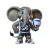 Volleyball Elephant Stickers