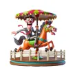 Wacky Merry-Go-Round Stickers Wacky Merry-Go-Round Stickers