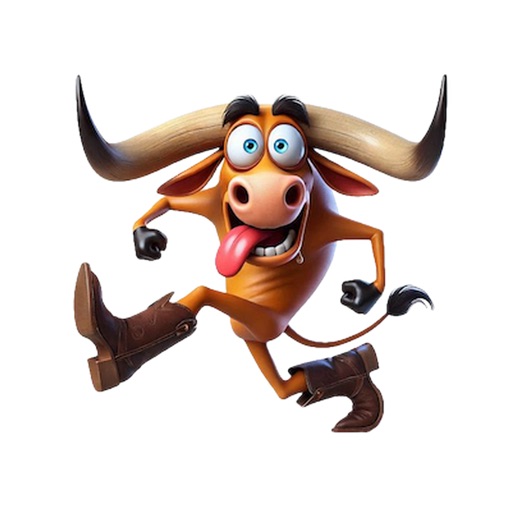 Wacky Texas Longhorn Stickers