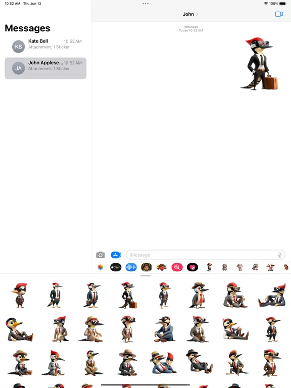 Well-Dressed Woodpecker iPad 應用截圖
