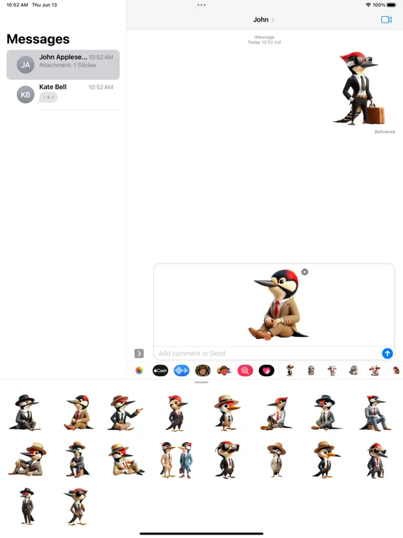 Well-Dressed Woodpecker iPad 應用截圖