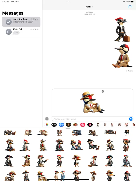 Well-Dressed Woodpecker iPad 應用截圖