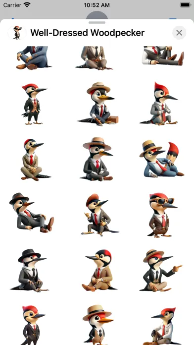 Well-Dressed Woodpecker應用截圖