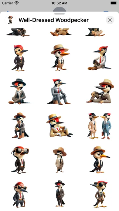 Well-Dressed Woodpecker應用截圖