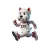 Westie Athlete Stickers