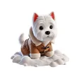 Westie Snow Stickers Westie Snow Stickers