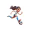 Women Soccer Stickers