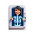 X-Ray Woman Stickers X-Ray Woman Stickers