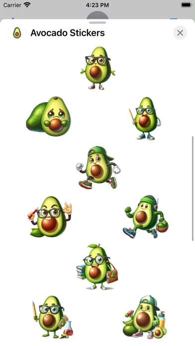 Avocado Stickers應用截圖