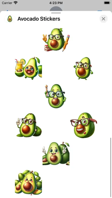 Avocado Stickers應用截圖