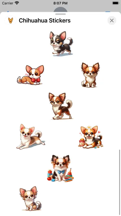 Chihuahua Stickers应用截图