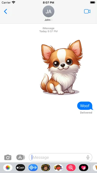 Chihuahua Stickers应用截图